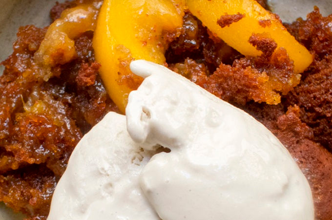 AIP Peach Cobbler