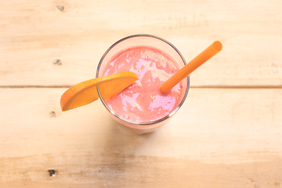 Paleo AIP Raspberry Coconut Smoothie