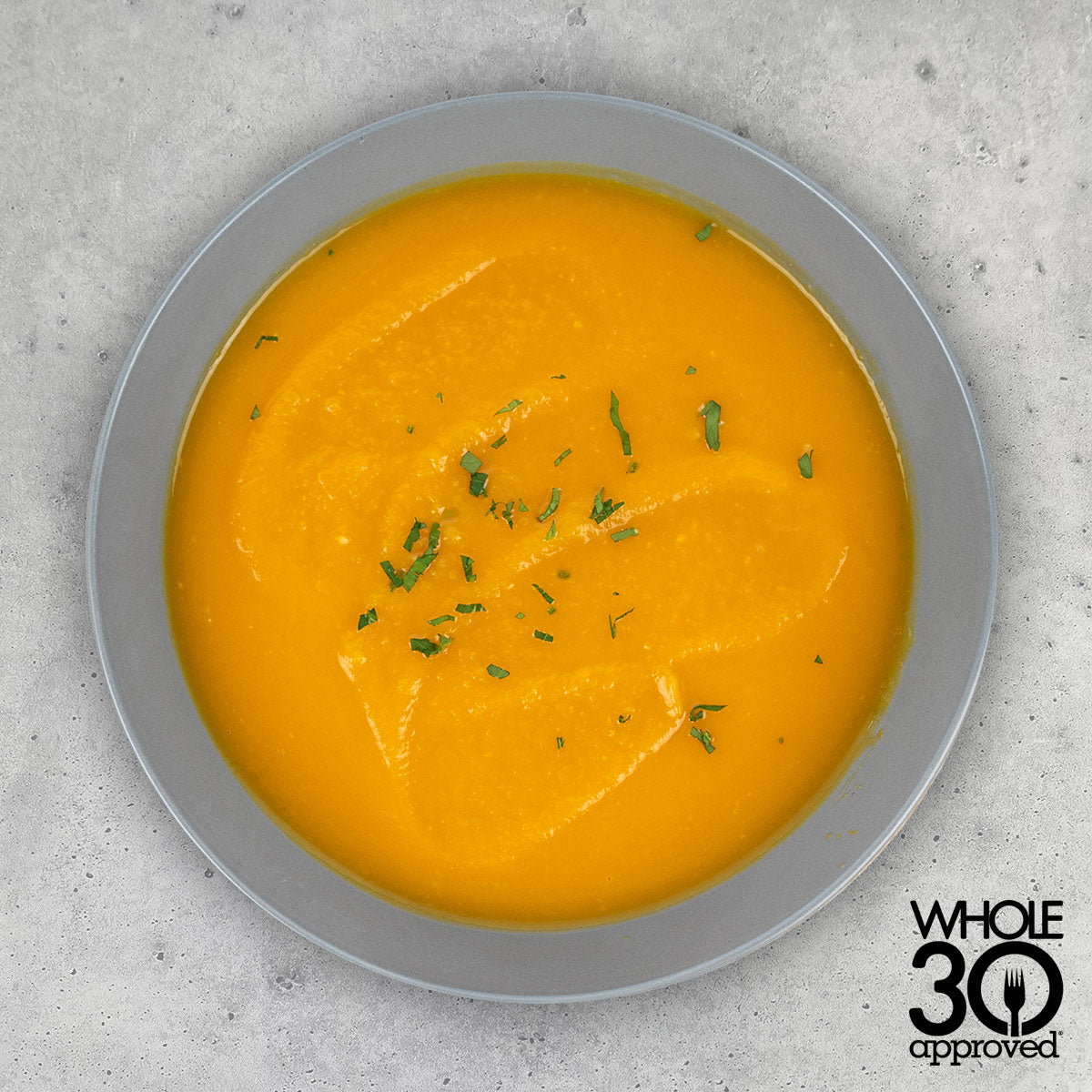 whole30 approved Paleo Butternut Squash Bisque