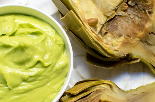 AIP Artichokes with Lemon Avocado Dip