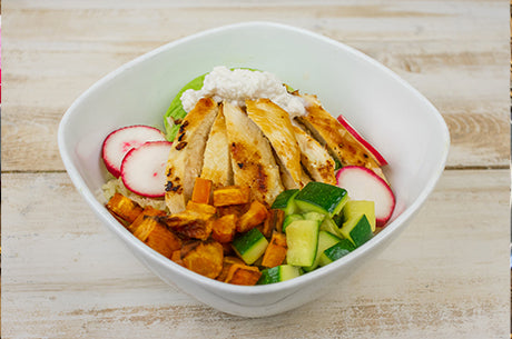 cinco de mayo paleo chicken burrito bowl