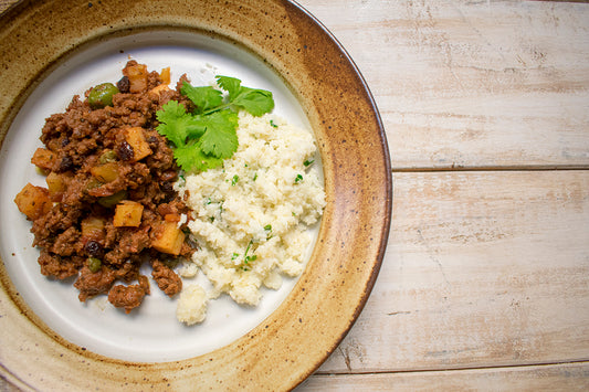 AIP Cilantro Coconut Cauliflower Rice