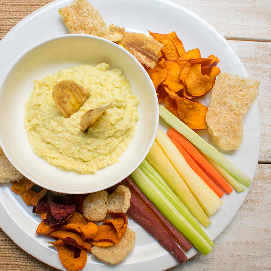 AIP Lemon Garlic Hummus