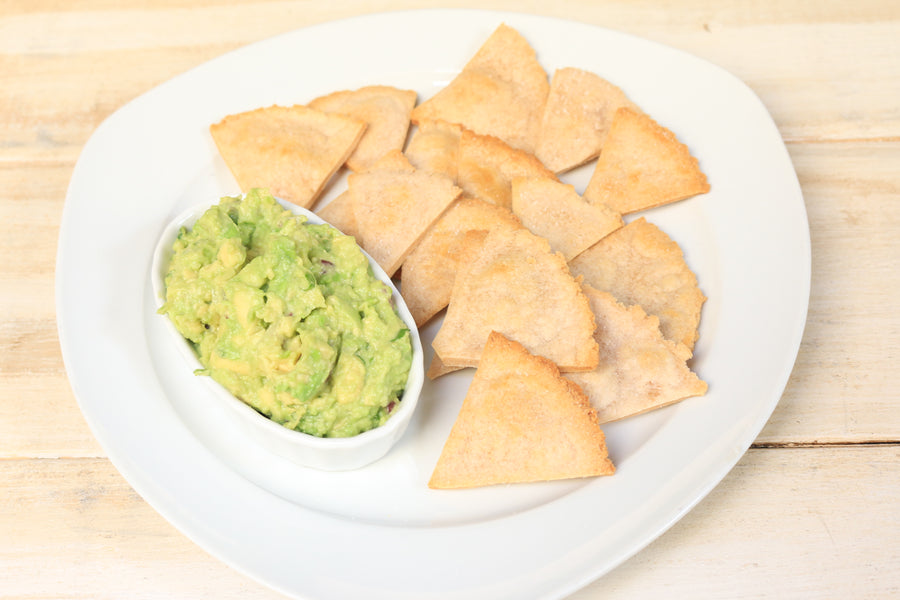 AIP/Paleo Tortilla Chips and Guacamole
