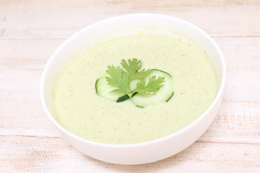 AIP Creamy Avocado Cucumber Soup