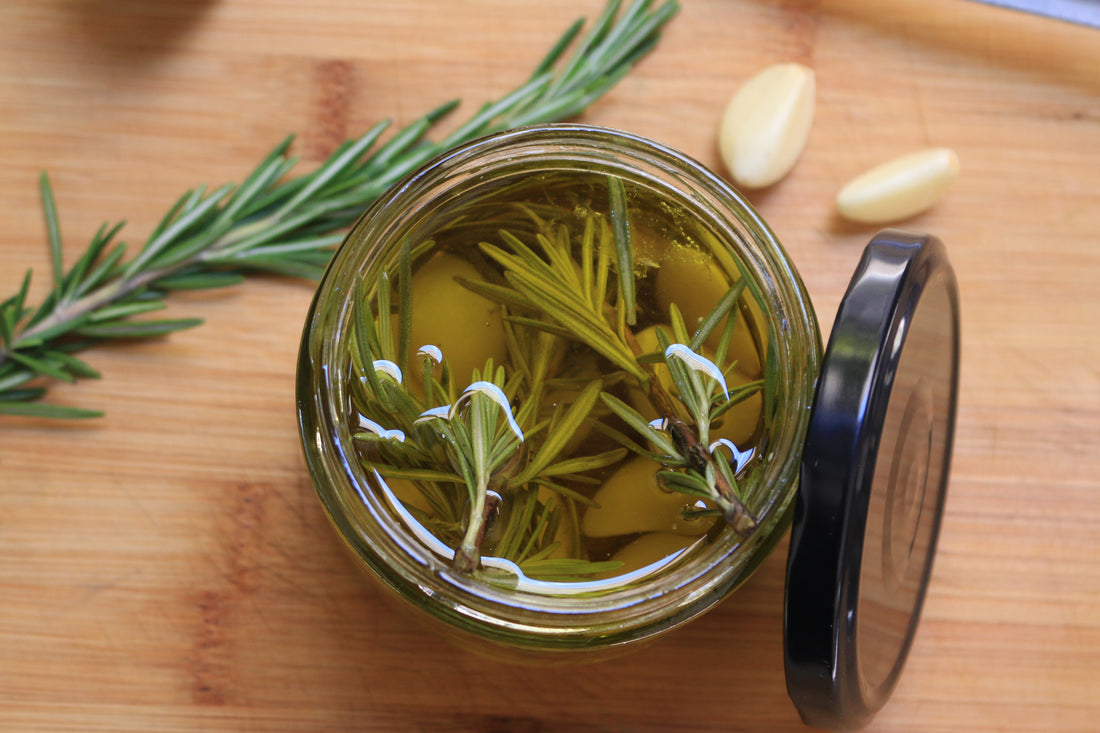 Rosemary Garlic Infused Oil