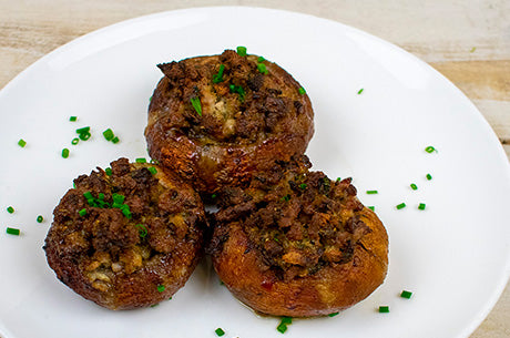 AIP Sausage Stuffed Mushrooms