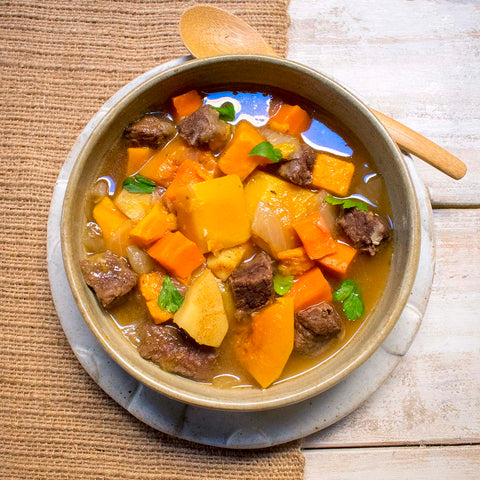 AIP Instant Pot Yak and Root Vegetable Stew