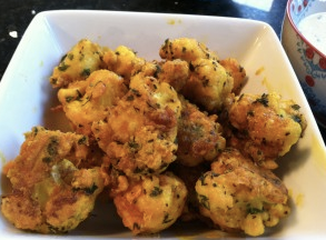 Crispy Italian Paleo Fried Cauliflower