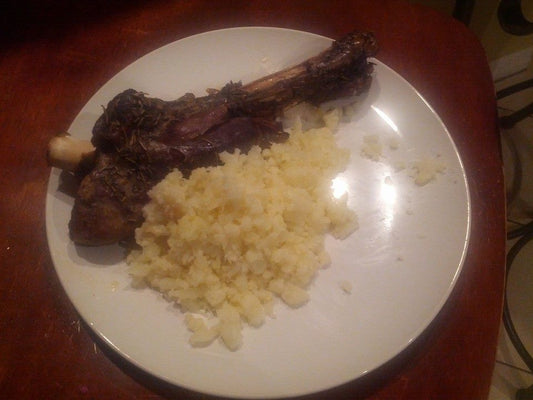 Paleo AIP Roast Lamb Shank