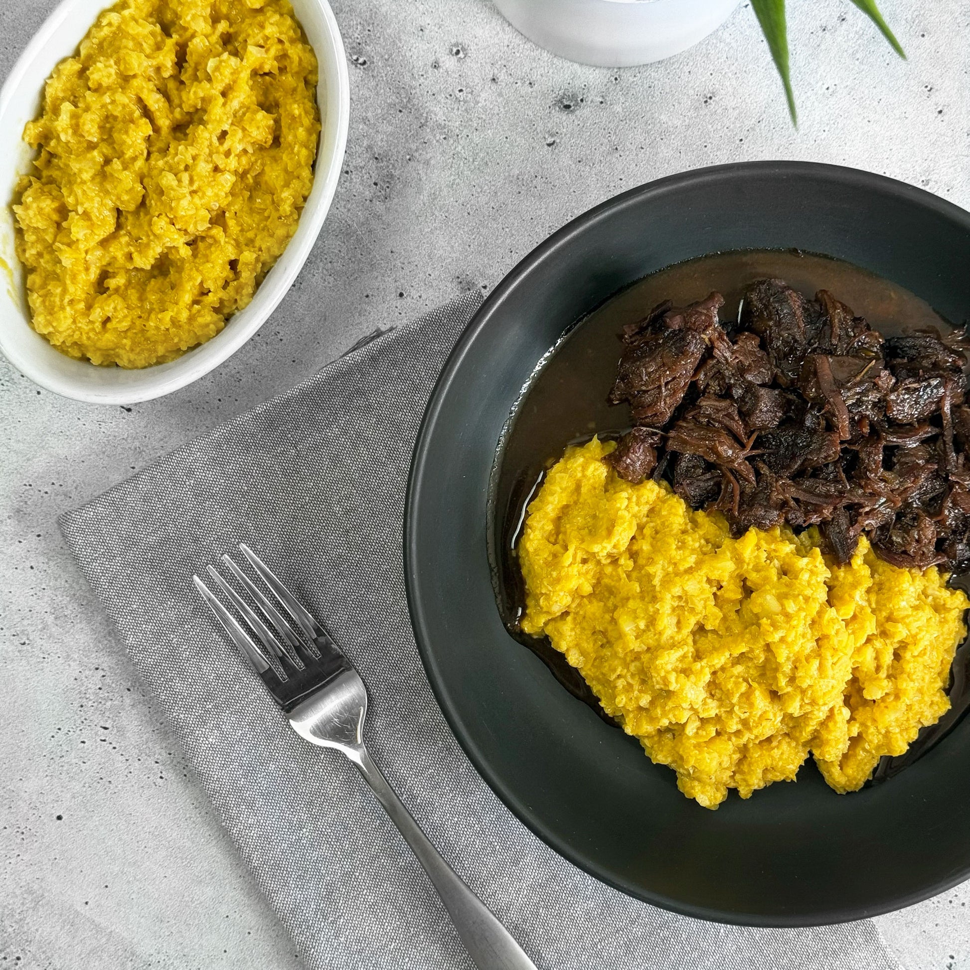 AIP Paleo Beef Short Ribs with Cauliflower Polenta Paleo On the Go Meal Delivery