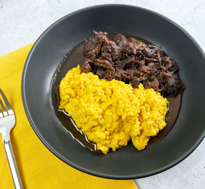 AIP Paleo Beef Short Ribs with Cauliflower Polenta Paleo On the Go Meal Delivery