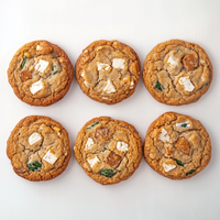 Lemon Basil White AIP Chocolate Chunk Cookies (6 pack)