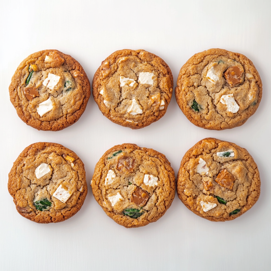 Lemon Basil White AIP Chocolate Chunk Cookies (6 pack)