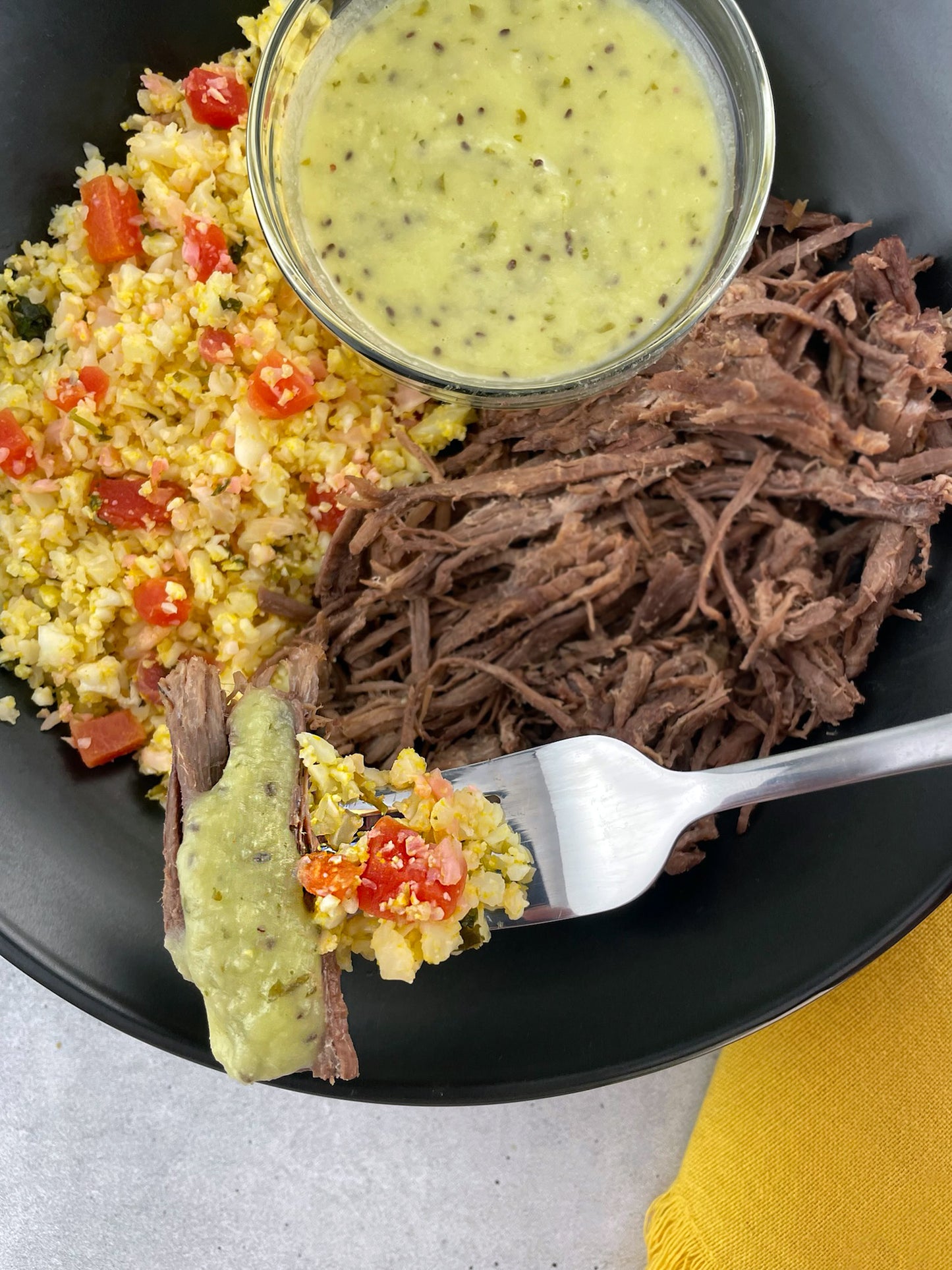 Grass-Fed Beef Taco Kit with Salsa Verde and Cilantro Pico Rice