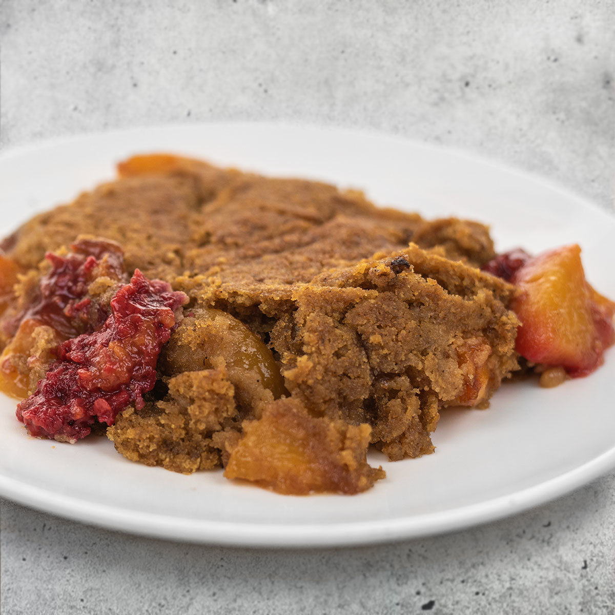 AIP Paleo Peachberry Cobbler