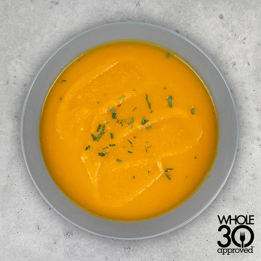 whole30 approved Paleo Butternut Squash Bisque