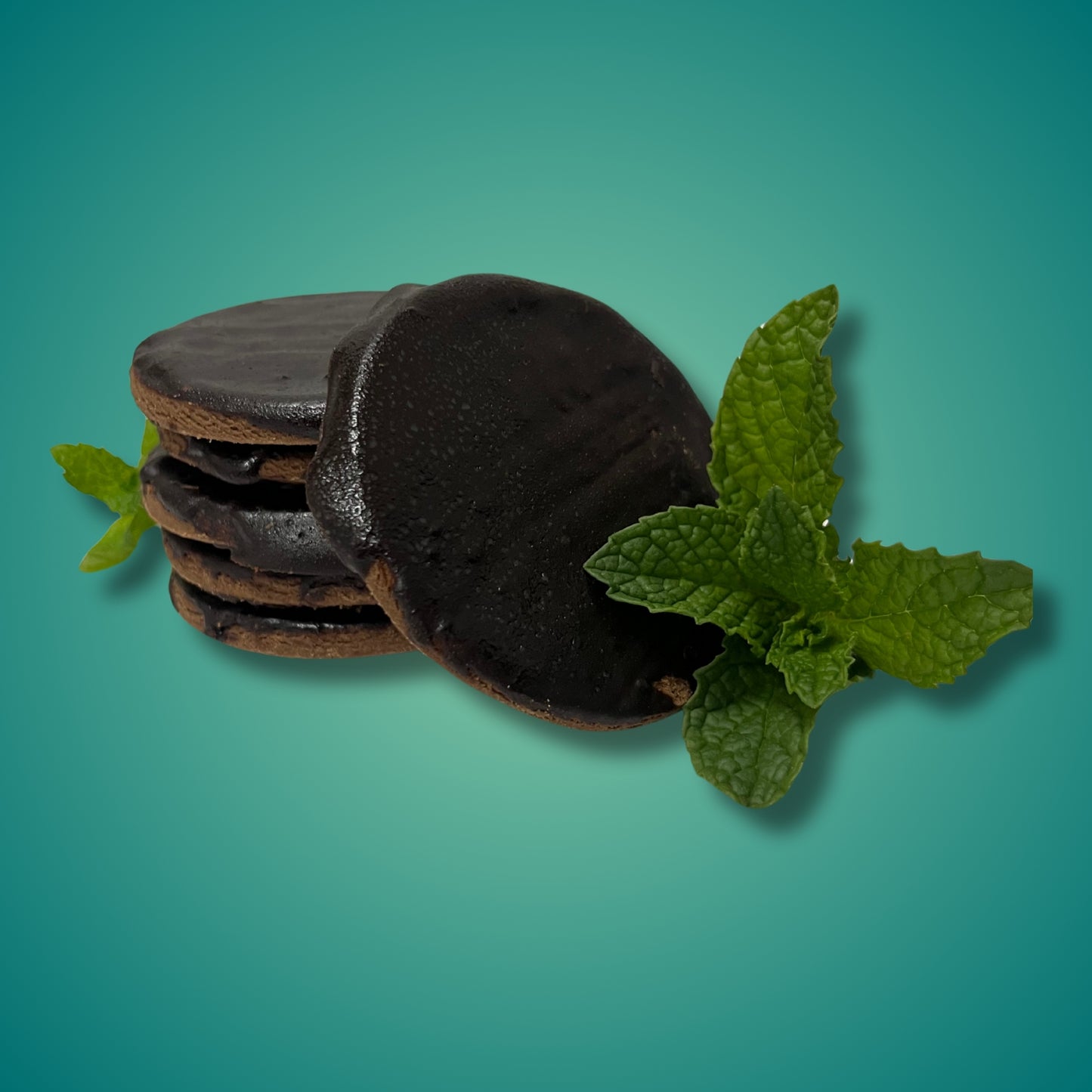 Carob Slim Mint Cookies (6 Pack)