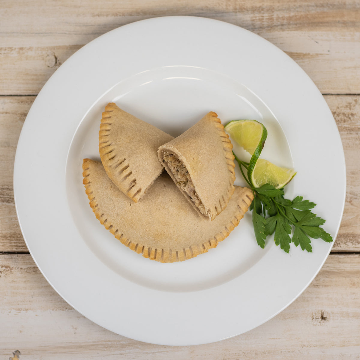 Paleo Mojo Chicken Empanada